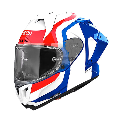 Airoh GP800 Helmet - Competition Blue/Red Gloss
