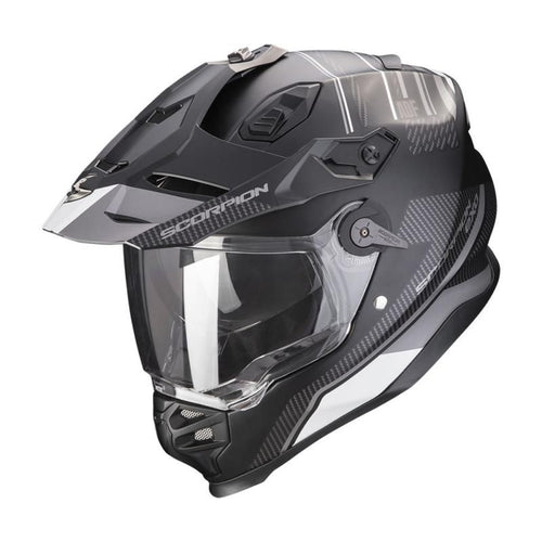 Scorpion EXO ADF 9000 DESERT Black/Silver