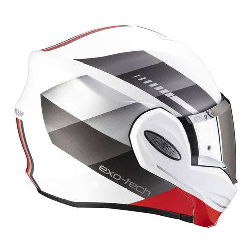 Scorpion EXO Tech EVO Genre White/Silver/Red