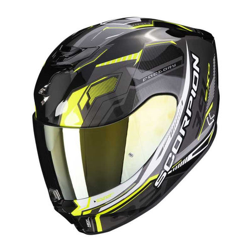Scorpion EXO 391 Haut Black/Silver/Yellow