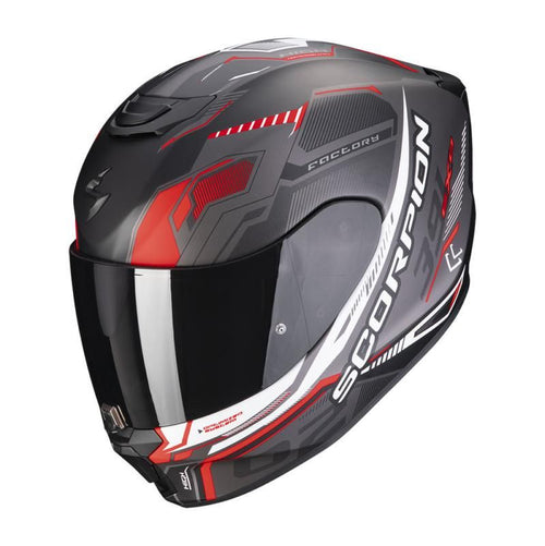 Scorpion EXO 391 Haut Black/Silver/Red