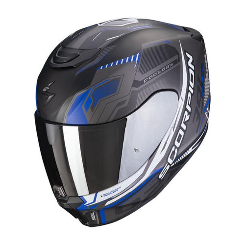 Scorpion EXO 391 Haut Black/Silver/Blue