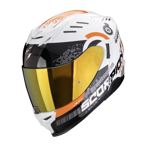 Scorpion EXO 520 EVO Titan White/Orange