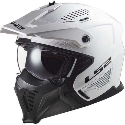 LS2 OF606 DRIFTER Solid Gloss White