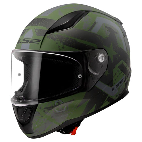 LS2 FF353 Rapid II Thunder Birds Matt Military
