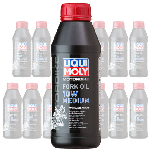 Liqui Moly Fork Oil 10W Medium 500Ml [1506] (Box Qty 12)