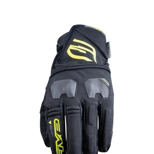 FIVE E2 Summer Waterproof Summer Gloves - Black/Fluo