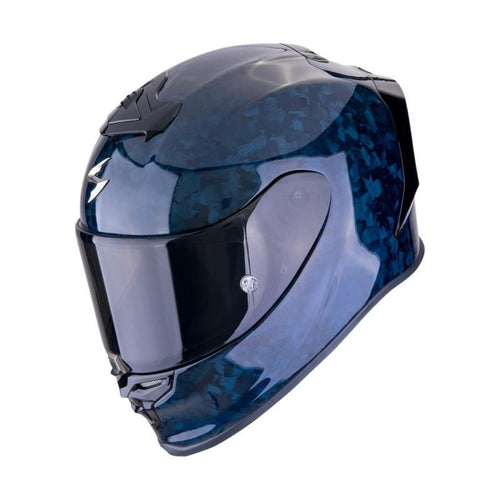 Scorpion EXO R1 Evo Carbon Onyx Blue