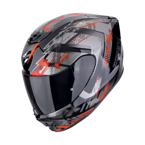 Scorpion EXO 391 Clutter Black/Red