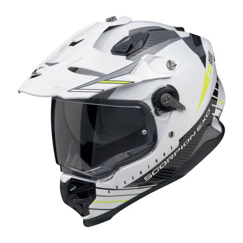 Scorpion EXO ADF 9000 Adv Feat White/Yellow