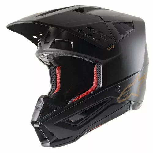 Alpinestars S-M5 Solid Matt Black/Brown
