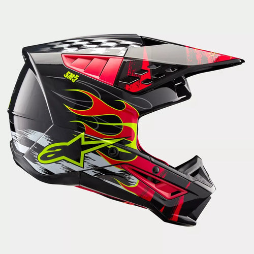 Alpinestars S-M5 Rash Dark Gray/ Bright Red