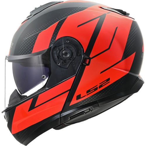LS2 FF908 STROBE II Code Matt Black/Red