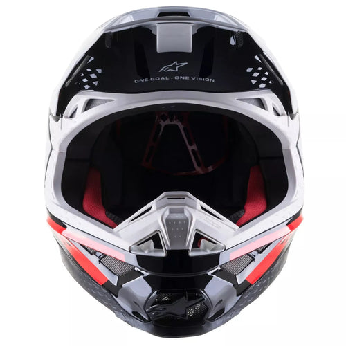 Alpinestars Supertech S-M8 Factory Black/ White / Fluo Red
