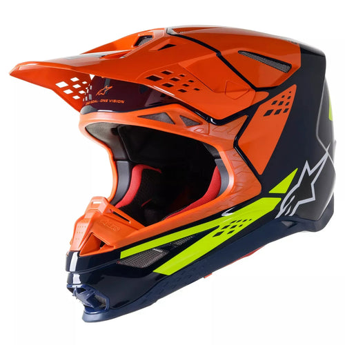 Alpinestars Supertech S-M8 Factory Blue/ Orange/ Fluo Yellow