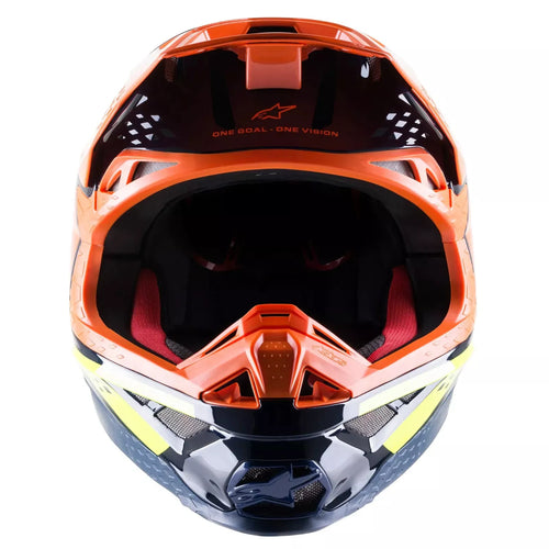 Alpinestars Supertech S-M8 Factory Blue/ Orange/ Fluo Yellow