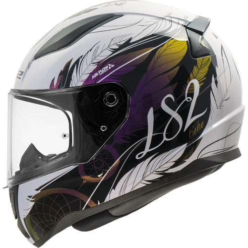 LS2 FF353 Rapid II Boho White/Black/Pink Gloss