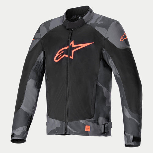 Alpinestars T SP X Superair Jacket Grey Camo/Red Fluo