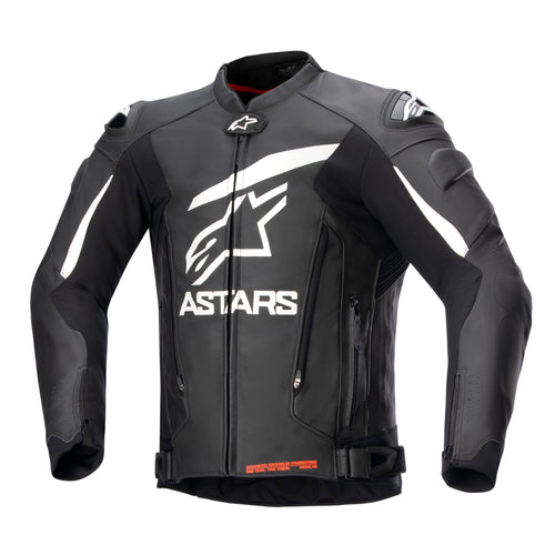 Alpinestars GP Plus V4 Leather Jacket Black/White