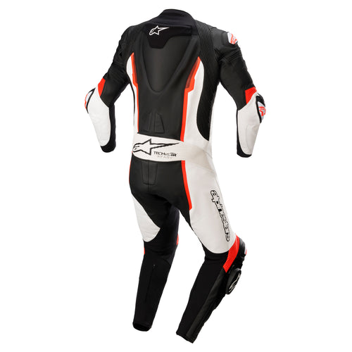Alpinestars Missile V2 Leather Suit 1 Pc Black/White Red Fluo