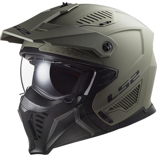 LS2 OF606 DRIFTER Solid Matt Sand/Olive