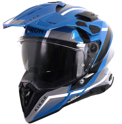 Airoh Commander 2 Helmet - Mavick Cerulean Blue