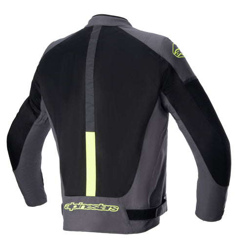 Alpinestars T Sp X Superair Jacket Tar Grey/Black/Yellow Fluo