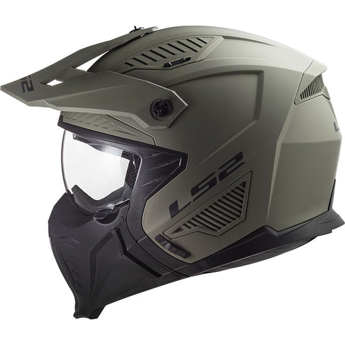 LS2 OF606 DRIFTER Solid Matt Sand/Olive