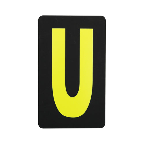 Spare Yellow Letter U For BikeTek Pitboard