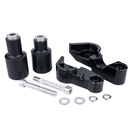 BikeTek Black STP Crash Protector For Honda CBR600RR 13>