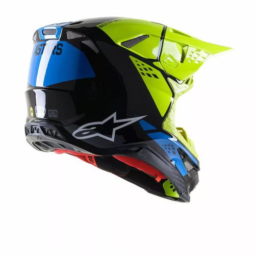 Alpinestars Supertech S-M8 Factory Black/Fluo Yellow/ Blue