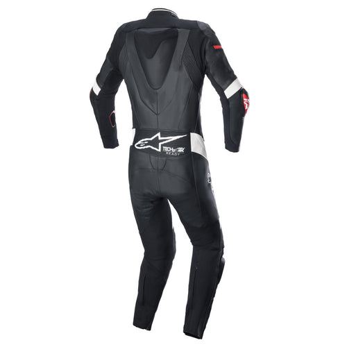 Alpinestars Stella GP Plus 1 PC Leather Suit Black White Bright Red