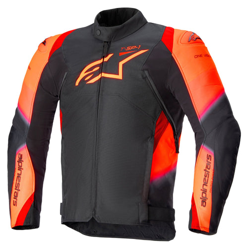 Alpinestars T-Sp 1 V2 Waterproof Jacket Black/Red Fluo