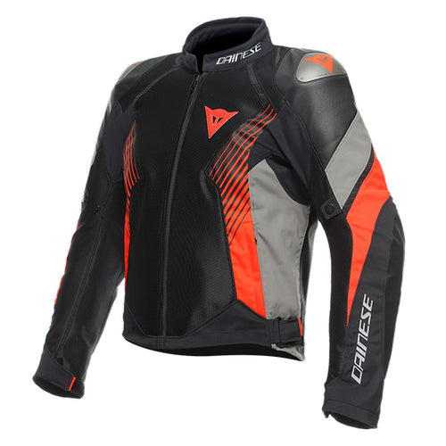 DAINESE SUPER RIDER 2 ABSHELL JACKET 85I - Black / Grey / Orange