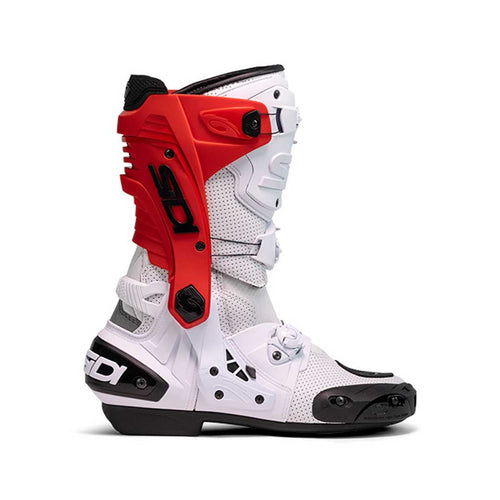 Sidi Rex Air CE Boots White/Red