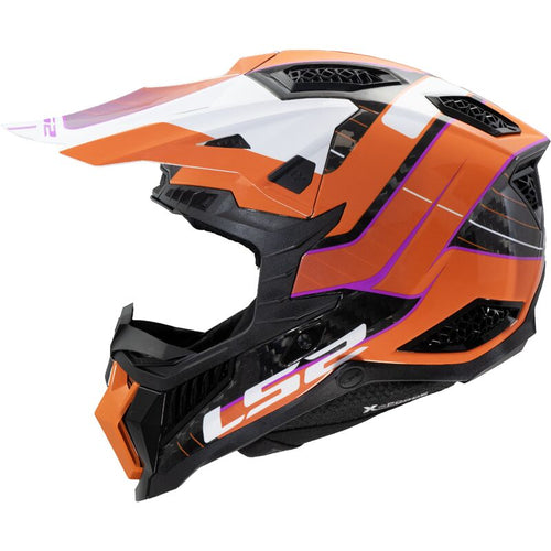 LS2 MX703 C X-FORCE Galuo Gloss Orange