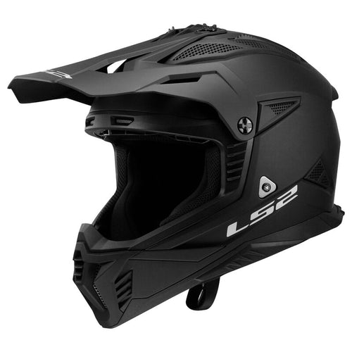LS2 MX708 FAST II Solid Matt Black