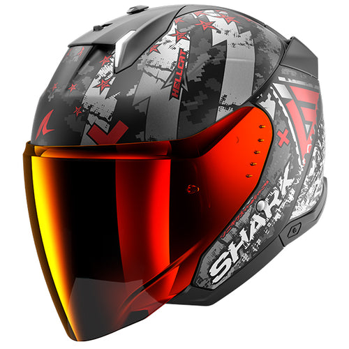 SHARK SKWAL i3 JET HELLCAT Mat KUR