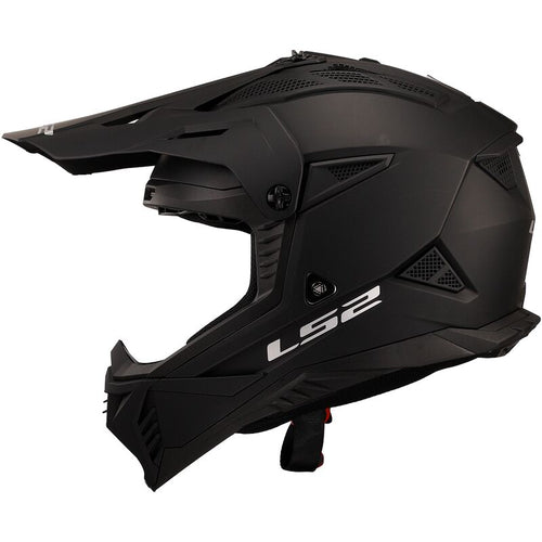 LS2 MX708 FAST II Solid Matt Black
