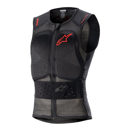 Alpinestars Nucleon Flex Pro Protec Vest Trans Smoke Red Black