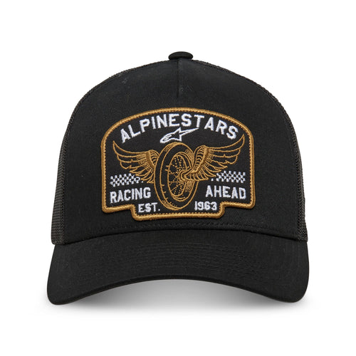 Alpinestars Heritage Patch Trucker Hat Black/Black