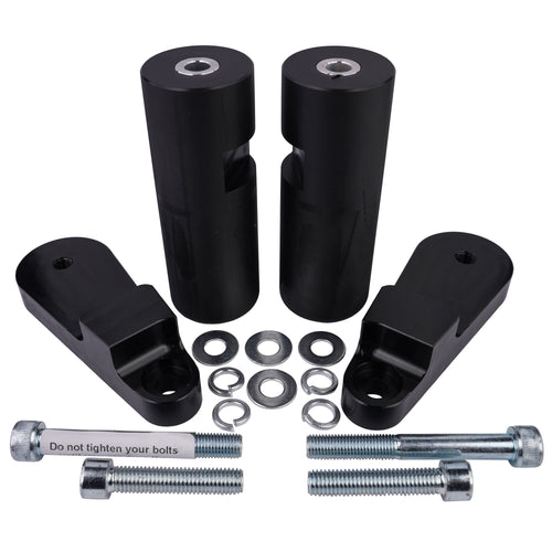 BikeTek Black STP Crash Protector For Honda CBR250R 2011