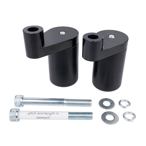 BikeTek Black STP Crash Protector For Honda CBR1000RR 04-05