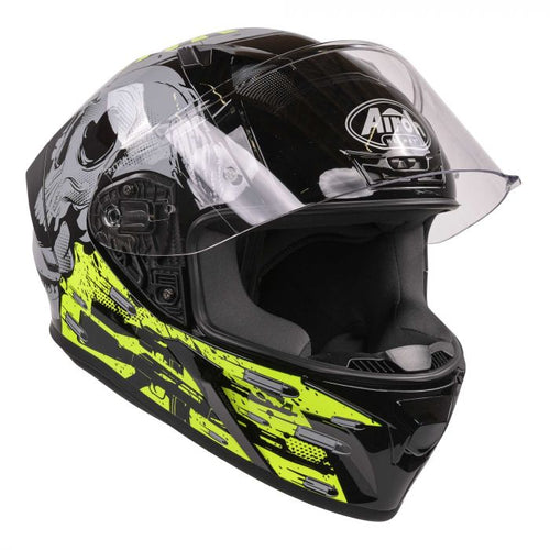 Airoh Valor Full Face Helmet - Akuna Yellow Gloss