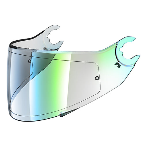 Shark Iridium Metal Visor Green for Spartan/Skwal Helmets