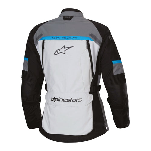 Alpinestars Stella Bogota Pro Drystar Jacket Ice Grey/Black/Cyan