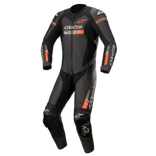 Alpinestars GP Force Chaser Leather Suit 1 PC Black/Red Fluo