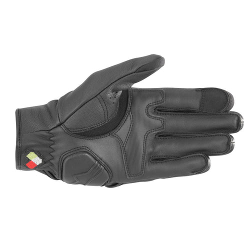 Alpinestars Dyno Leather Gloves Black Black
