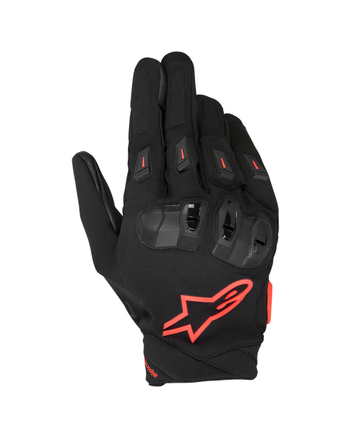 Alpinestars Sp X 3 Gloves Black/ Red Fluo