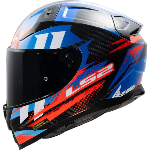 LS2 FF811 VECTOR II Carbon Tantic Red/Blue